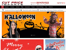 Tablet Screenshot of cutpriceimports.com.au